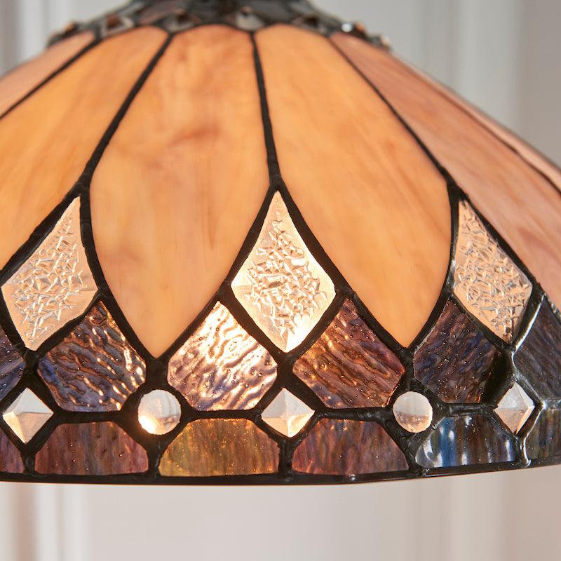 Interiors 1900 Brooklyn Small 12-inch Tiffany Replacement Lamp Shade