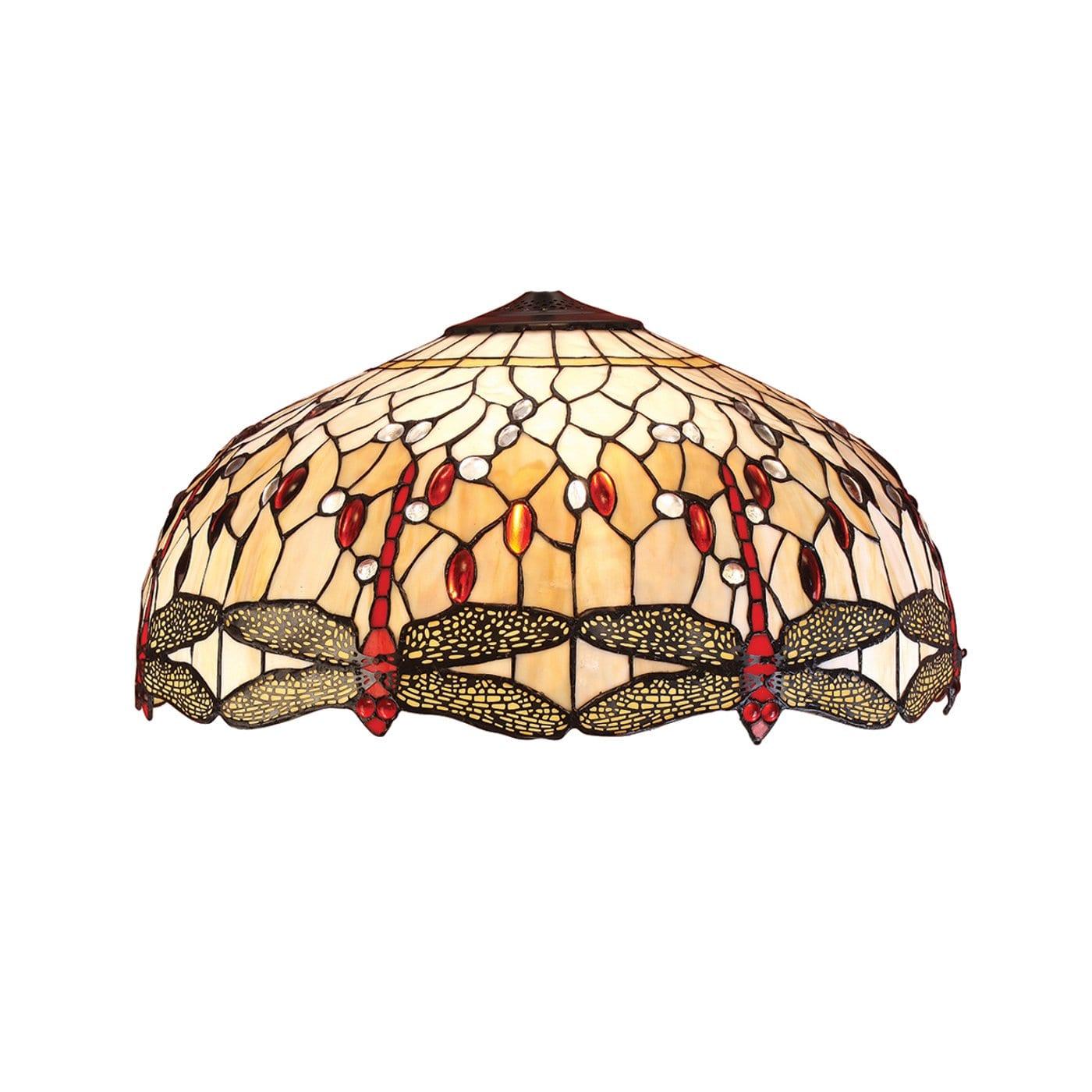 Buy Beige Dragonfly Large Tiffany Shade (Shade Only ...