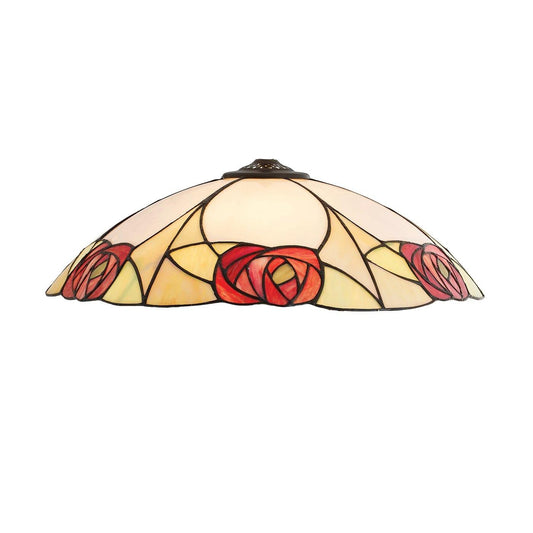 Ingram Flush Tiffany Shade by Interiors 1900